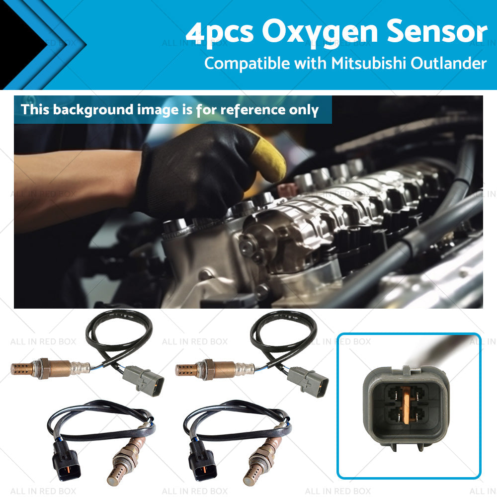 4x New Oxygen Sensor O2 Suitable For Mitsubishi Outlander ZF 2. 4L 4G69-0
