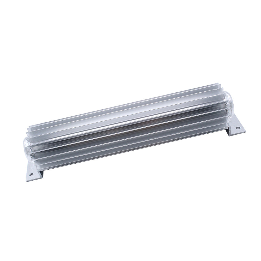 Universal 12 Inch Aluminum Dual Pass Finned Transmission Oil Cooler With Fittings Suitable For Universal Use-2