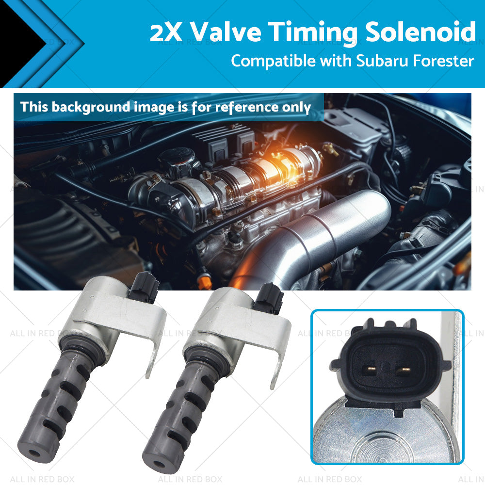 2PCS VVT Valve Timing Solenoid Suitable for Subaru Foreste Impreza Liberty-0
