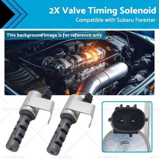2PCS VVT Valve Timing Solenoid Suitable for Subaru Foreste Impreza Liberty-0