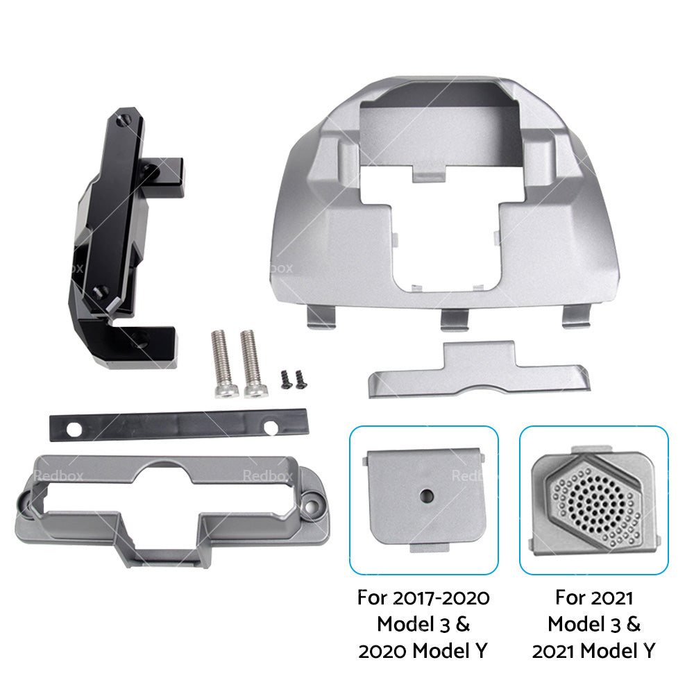 Fit Tesla Model 3 Model Y Screen Rotating Holder Navigation Vehicle Swivel Mount-1