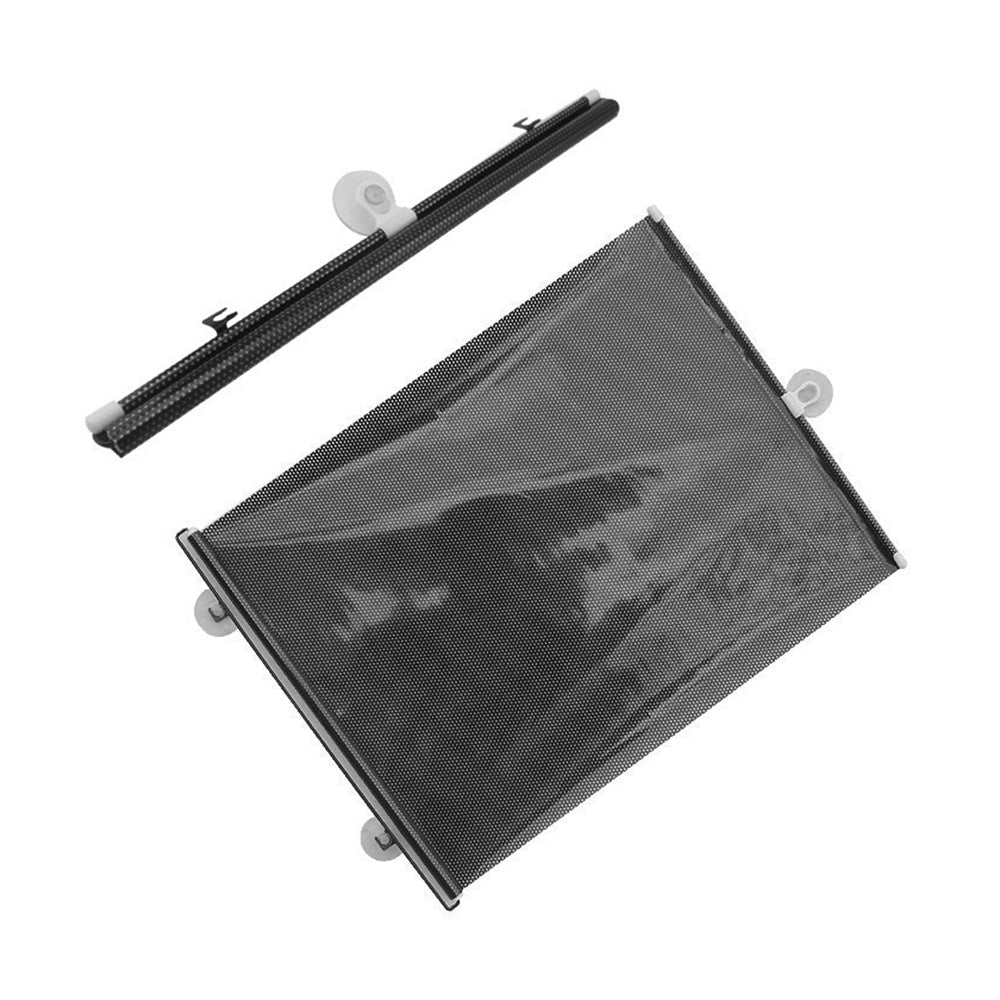 Retractable Front & Rear Windshield Sun Shade Window Visor Folding UV Block Suitable For Car-1