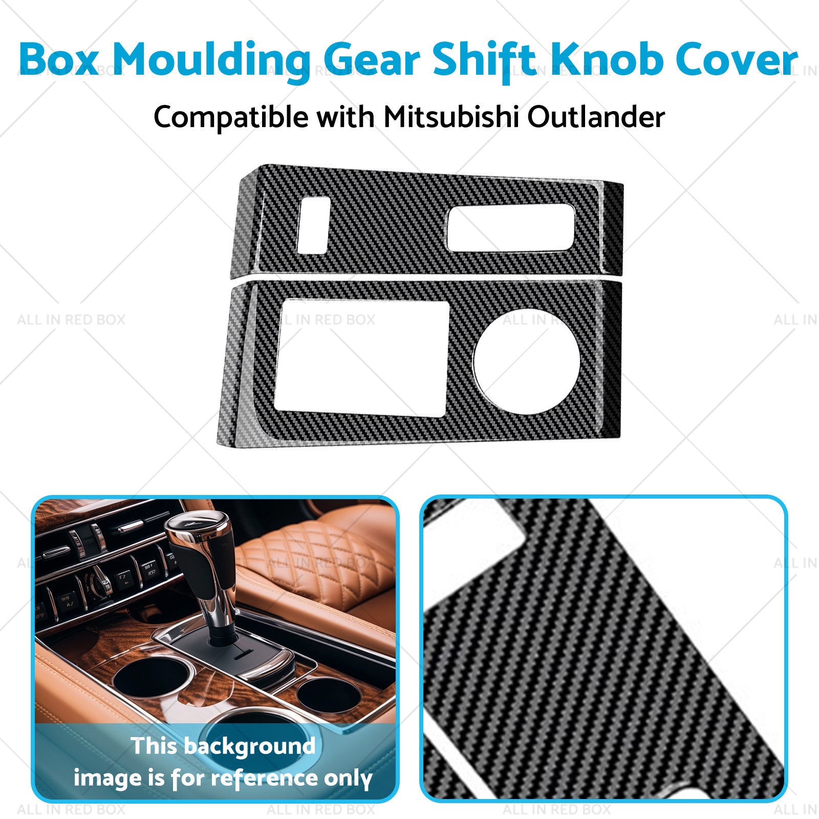 Central Control Gear Shift Panel Trim Suitable for Mitsubishi Outlander 2023-4