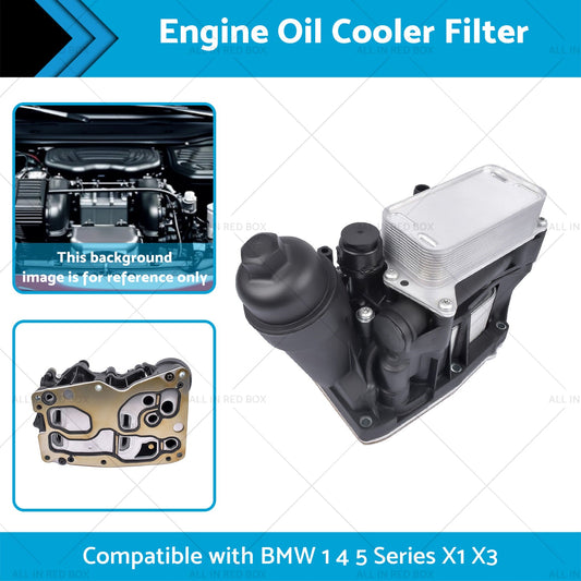 Engine Oil Filter Housing  and  Cooler 11428507697 SuitableFor BMW N47 N57 F25 10-19-1