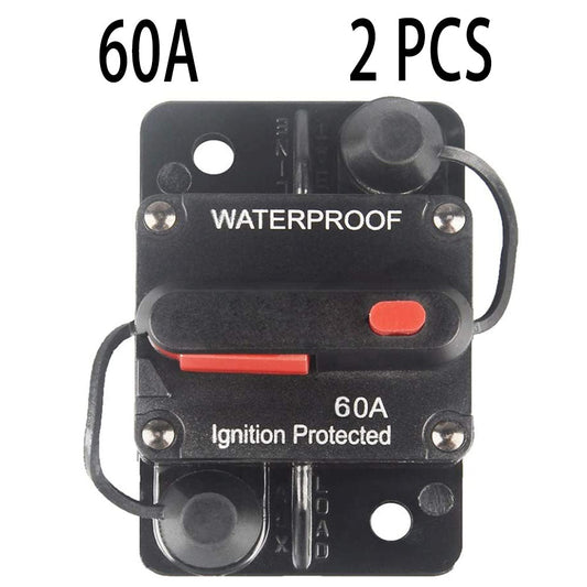 30-300AMP Car Circuit Breaker Fuse Reset Waterproof 12V-24V DC Car Boat Auto-0
