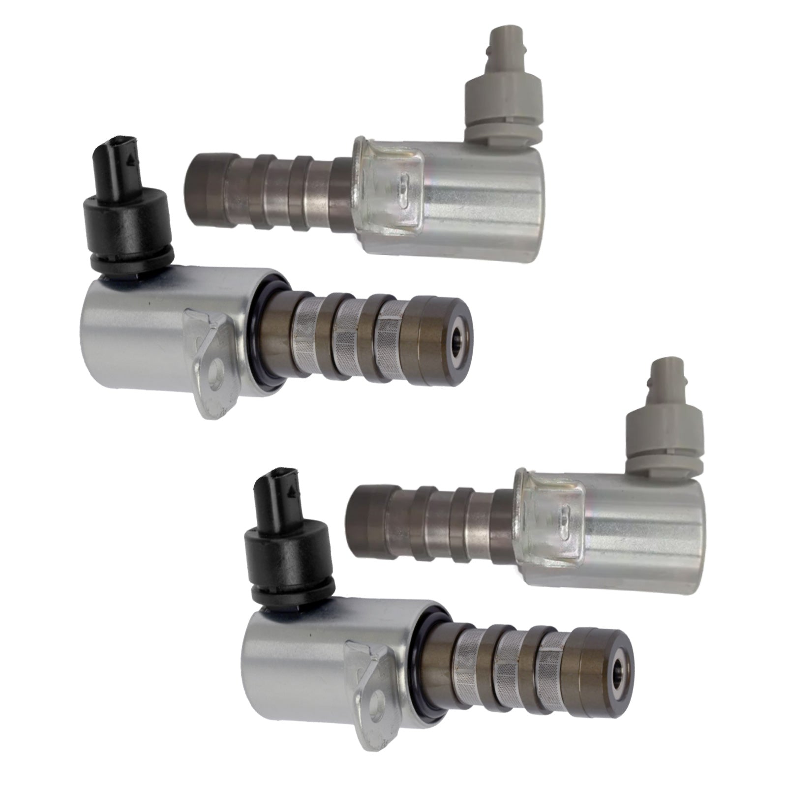 4x Variable Valve Timing Solenoid Suitable For Ford F150 Edge Explorer Lincoln 3.5L 3.7L 5.4L-1