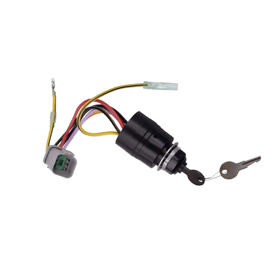 129572 Boat Ignition Switch w/ Keys Suitable For Universal Marine Tracking Vessels-0
