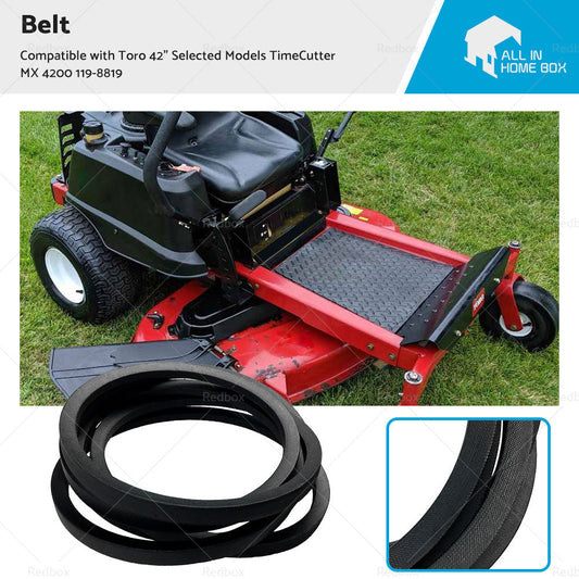 Deck Belt Suitable For Toro 42inch Selected Models TimeCutter MX 4200 119-8819-0