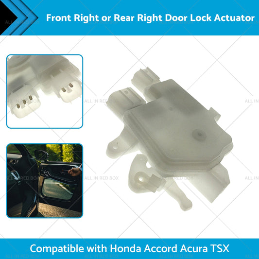 Rear Right or Front Right Door Lock Actuator Suitable for Honda Accord Acura TSX-1