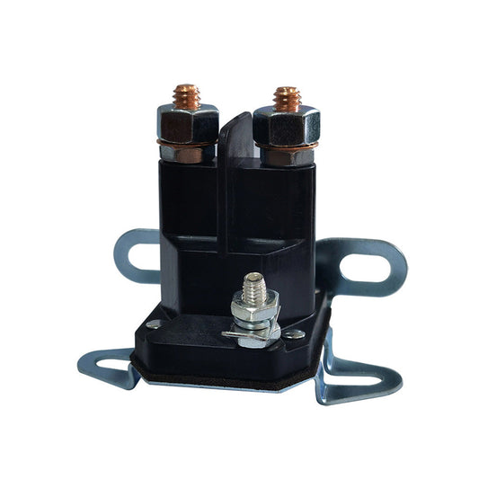 Ride On Lawn Mower Starter Solenoid 3 Terminal 12 Volt Bottom Or Side-Mount Moto-0