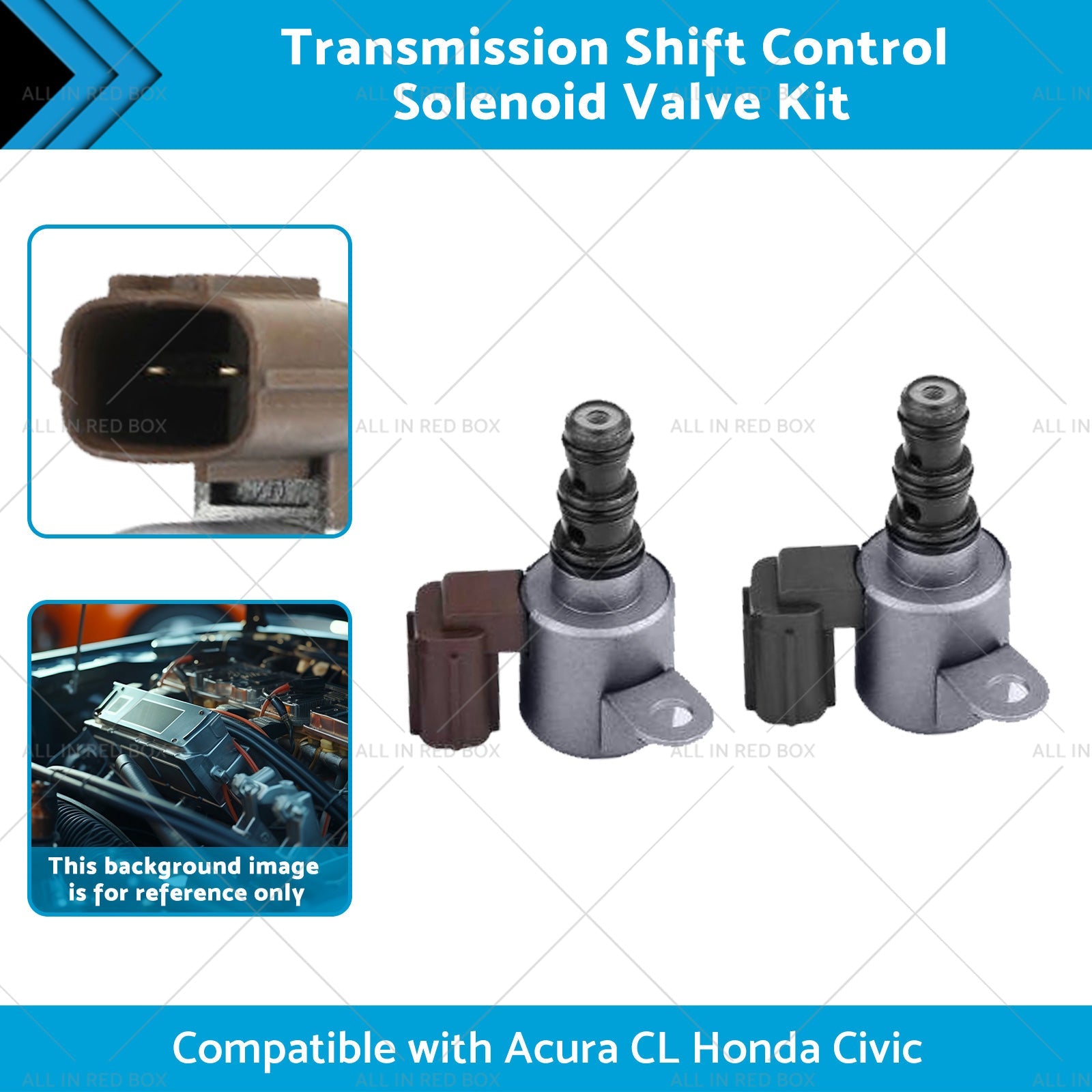 Transmission Shift Control Solenoid Valve Kit Suitable for Honda Civic Acura CL-1