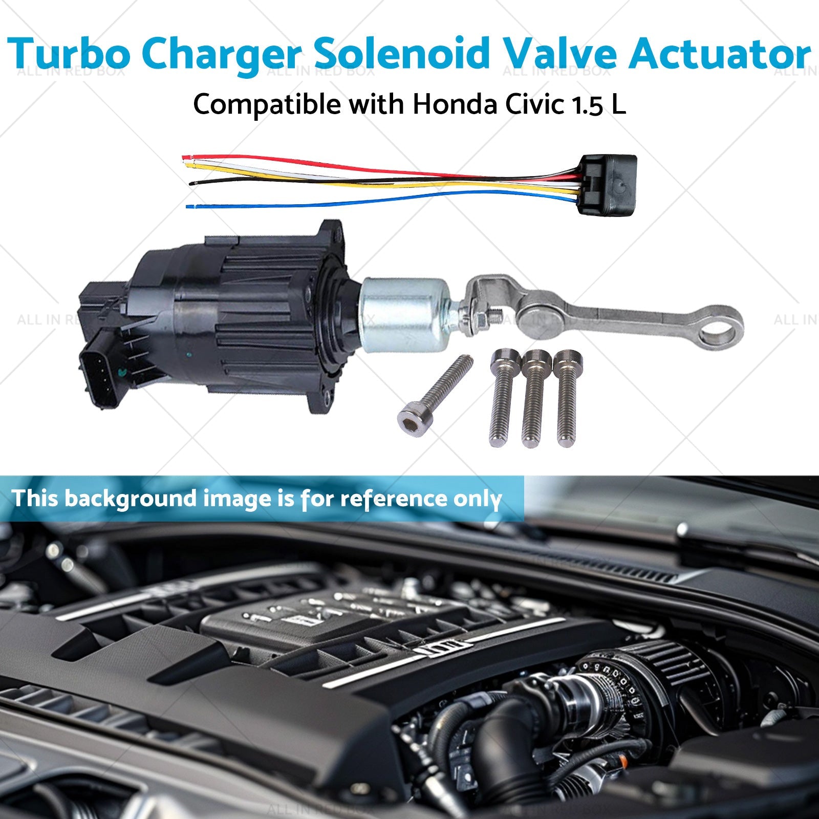 K6T52372 Turbo Charger Solenoid Valve Actuator Suitable for Honda Civic 1. 5 L-4