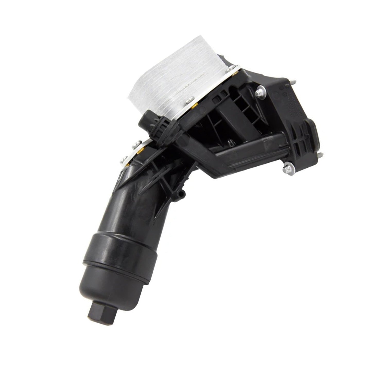 Black Engine Oil Cooler Filter Housing Suitable For BMW F20 / F22 / F30 / G30 / G32-3