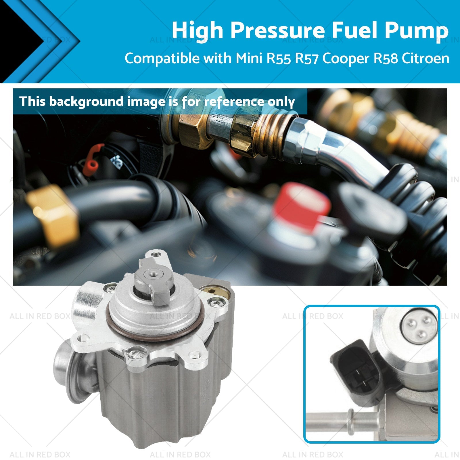 High Pressure Fuel Pump Suitable for BMW Mini R55 R57 Cooper R58 Citroen 07-21-0
