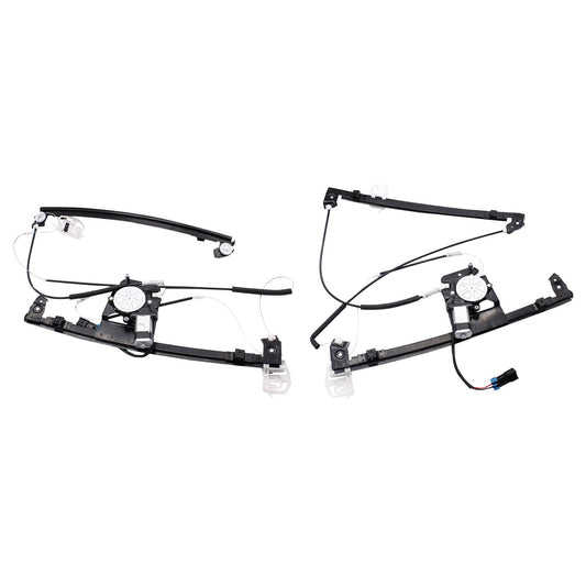 Front Left & Right Window Regulator with Motor Suitable For Ford Territory SX SY SZ 2004-2017-0