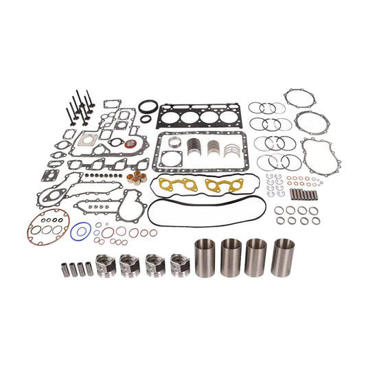 Overhaul Rebuild Kit+Liner Suitable for Kubota L4200 V2203 Bobcat 753 A0216A0281-0