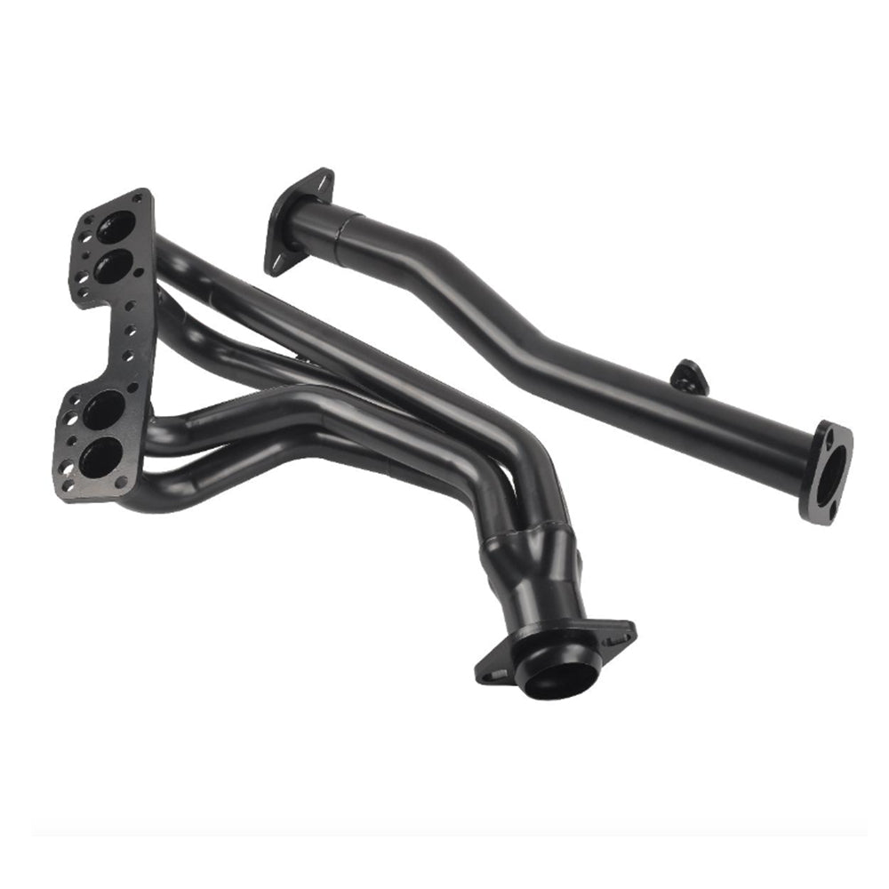 Black Exhaust Header Suitable For Toyota Pickup 4Runner 2.4L 22RE 4WD 1990–1995-1