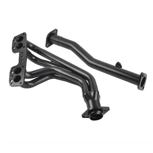 Black Exhaust Header Suitable For Toyota Pickup 4Runner 2.4L 22RE 4WD 1990–1995-1