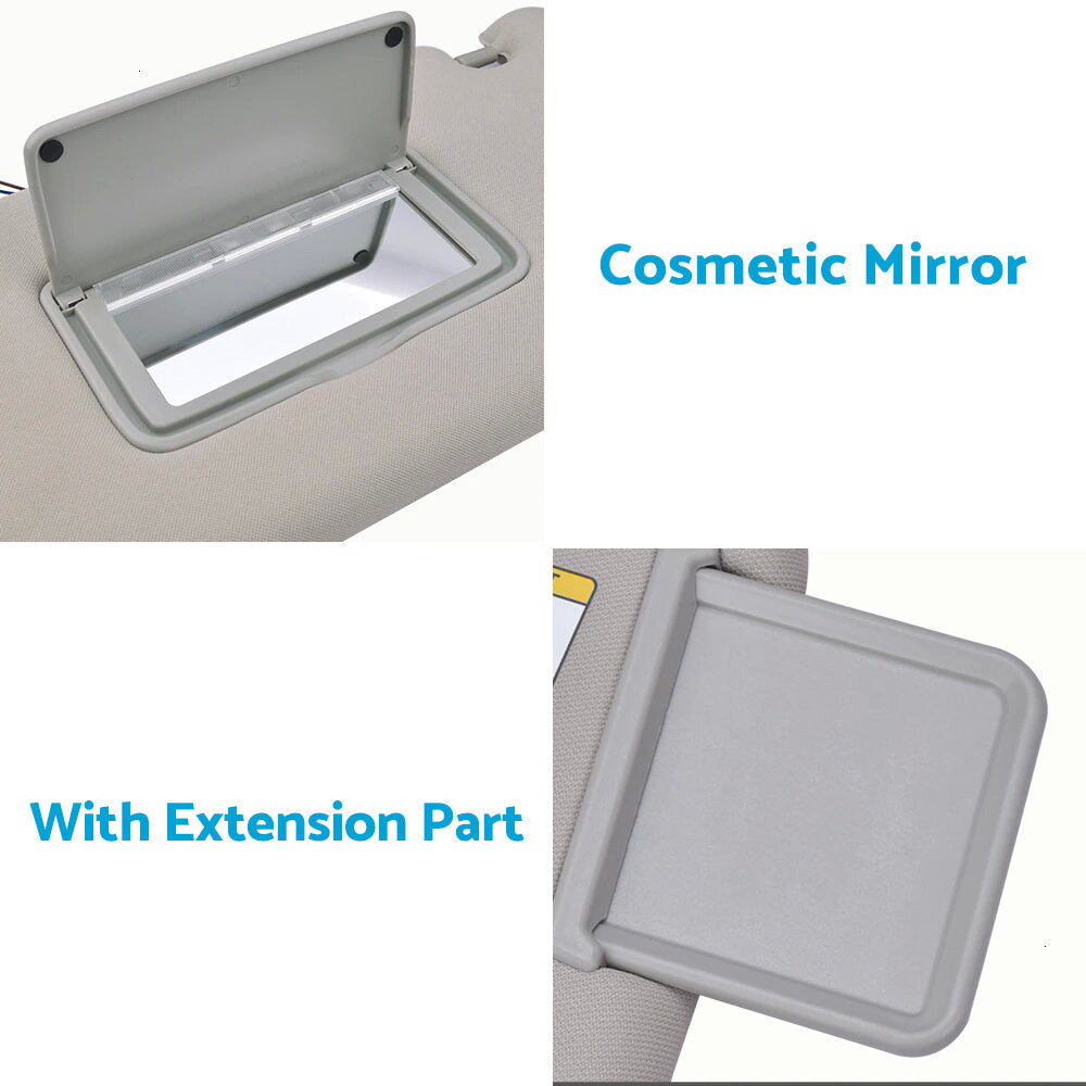 Right Interior Sun Visor Shade Grey Suitable For Nissan Pathfinder R52 Wagon 2013-2018-3