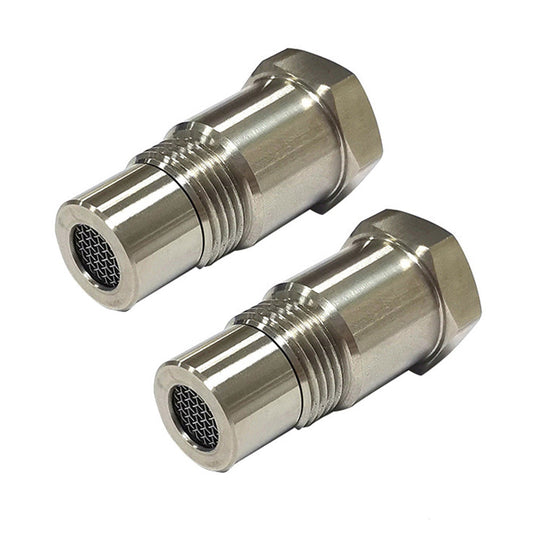 Oxygen O2 Sensor Spacer Adapter 2x Suitable For Catalytic Converter Fix Check Engine Light-0