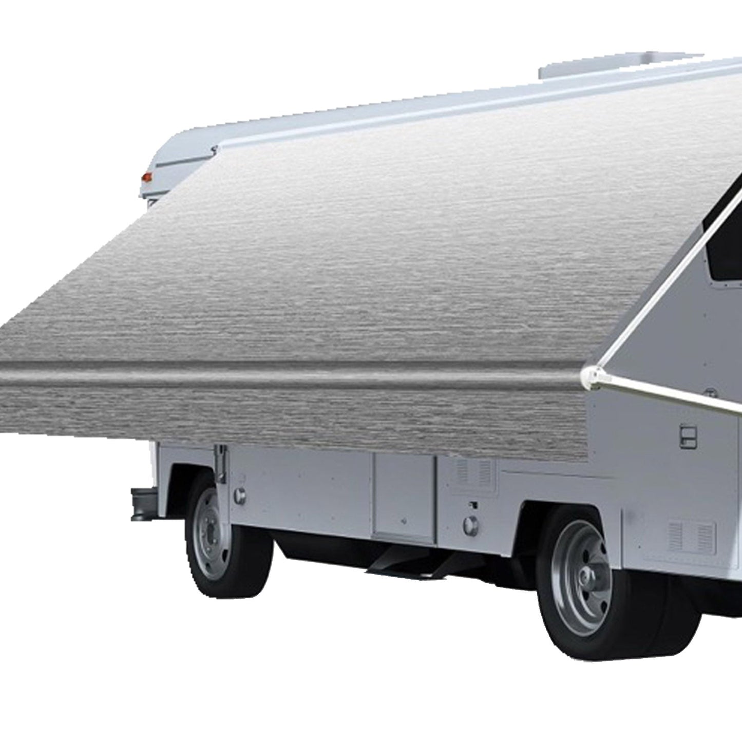 PVC Vinyl Awning Fabric Gray Fade 13-16FT Suitable For RV Caravan Trailer Camper-0