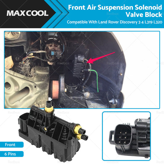 Front Air Suspension Valve Block Suitable For Land Rover Discovery 3 4 L319 L320-0