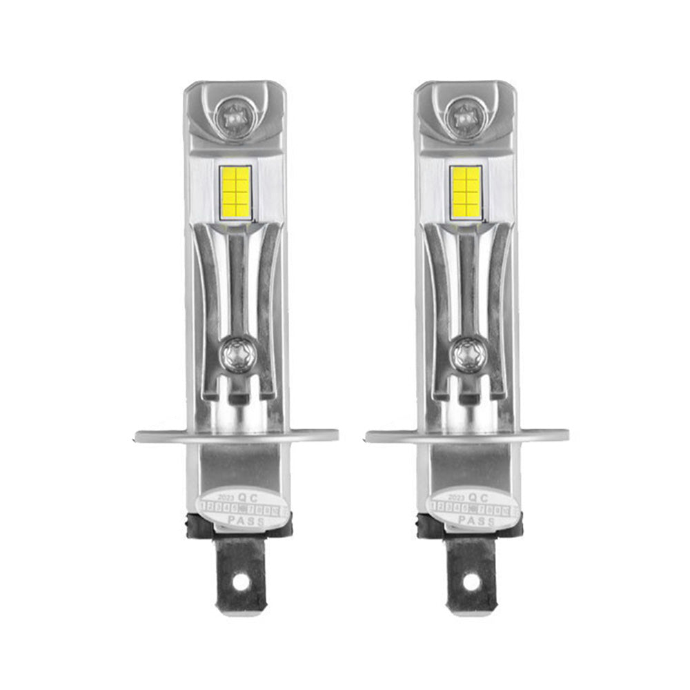 H1 LED Headlight Kit 6000K White 220W 30000LM High Low Beam Globes Suitable For Universal 12V Vehicles-0