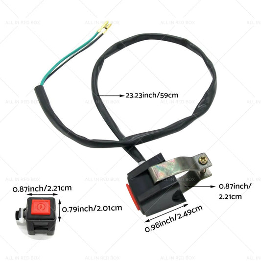 Stop Button Kill Switch Suitable For Yamaha YZ125 YZ250 YZ450F TTR WR 450 125-1