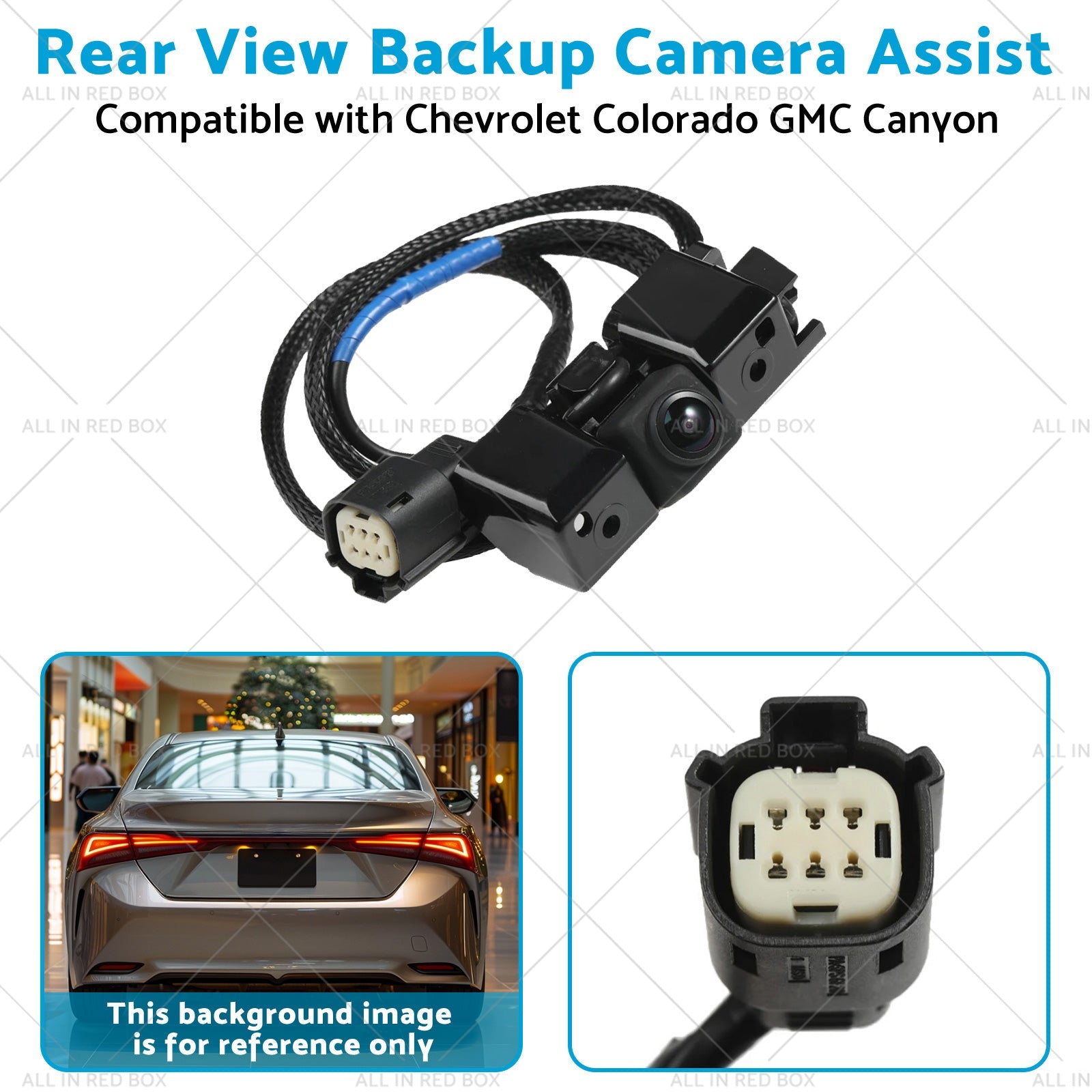 Rear View Backup Camera Assist Suitable for 15-21 Chevrolet Colorado GMC Canyon-3
