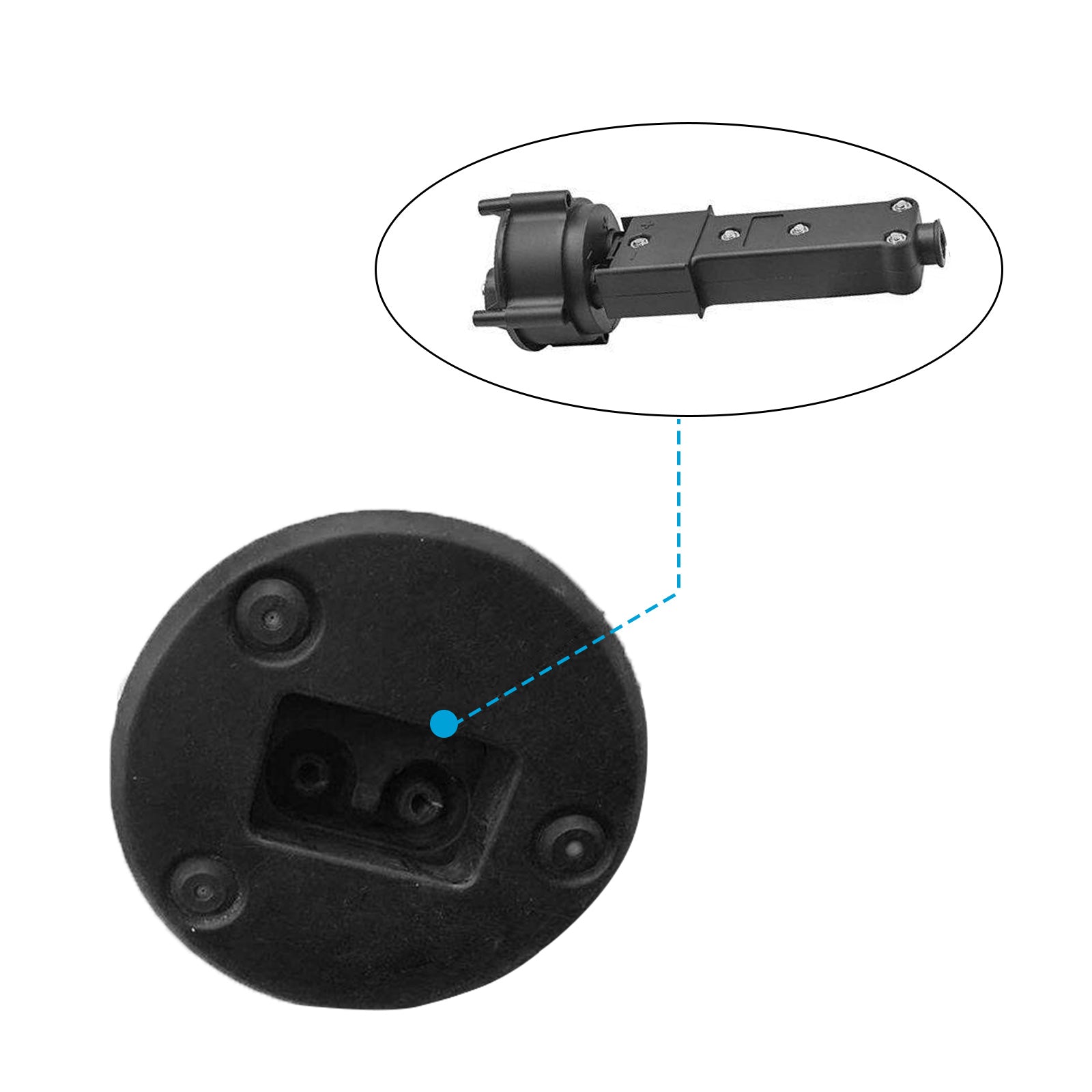 48V Golf Cart Charger Handle Plug & Receptacle Suitable For Yamaha G19 / G22 JR1-H235A-00-3