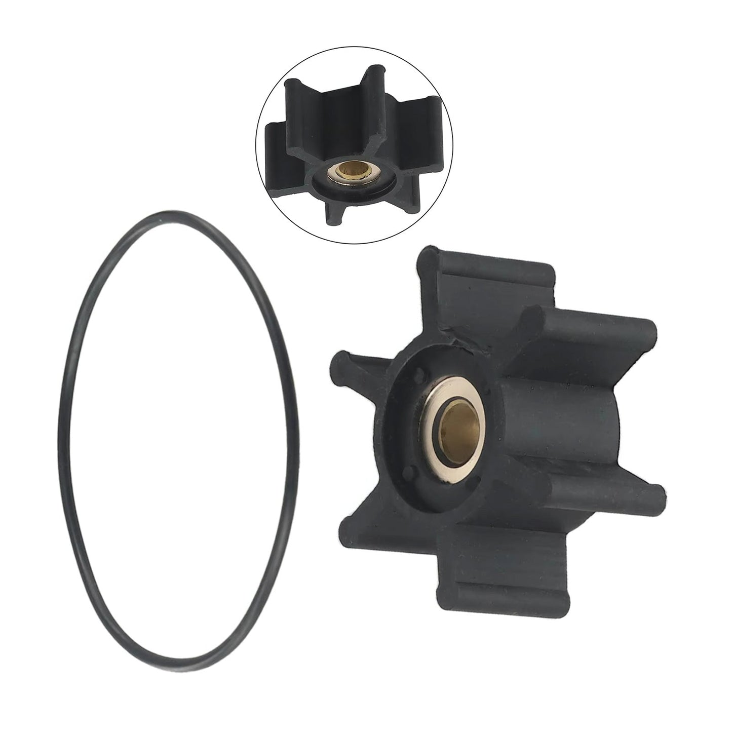 2x Impeller & O-Ring Kit Suitable For Milwaukee M18 Transfer Pumps 49-16-2771-4