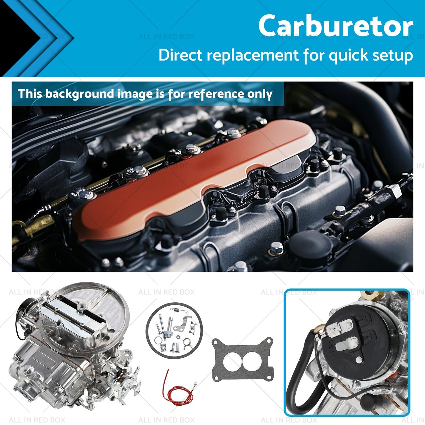 Carburetor Electric Choke 2Barrel Suitable For Holley 0-80350 2300 350CFM-0