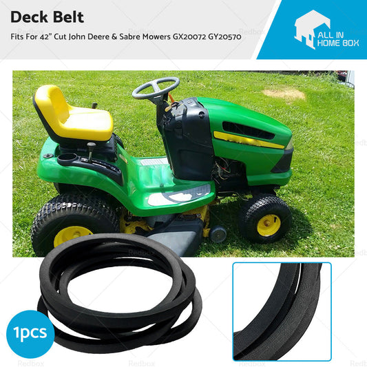 Deck Belt Compatible With 42  Cut John Deere & Sabre Mowers GX20072 GY20570-0