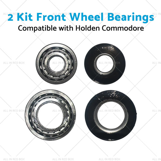 2 Kit Front Wheel Bearings Suitable for Holden HQ-WB Commodore VB VC VH VK VL VN-1