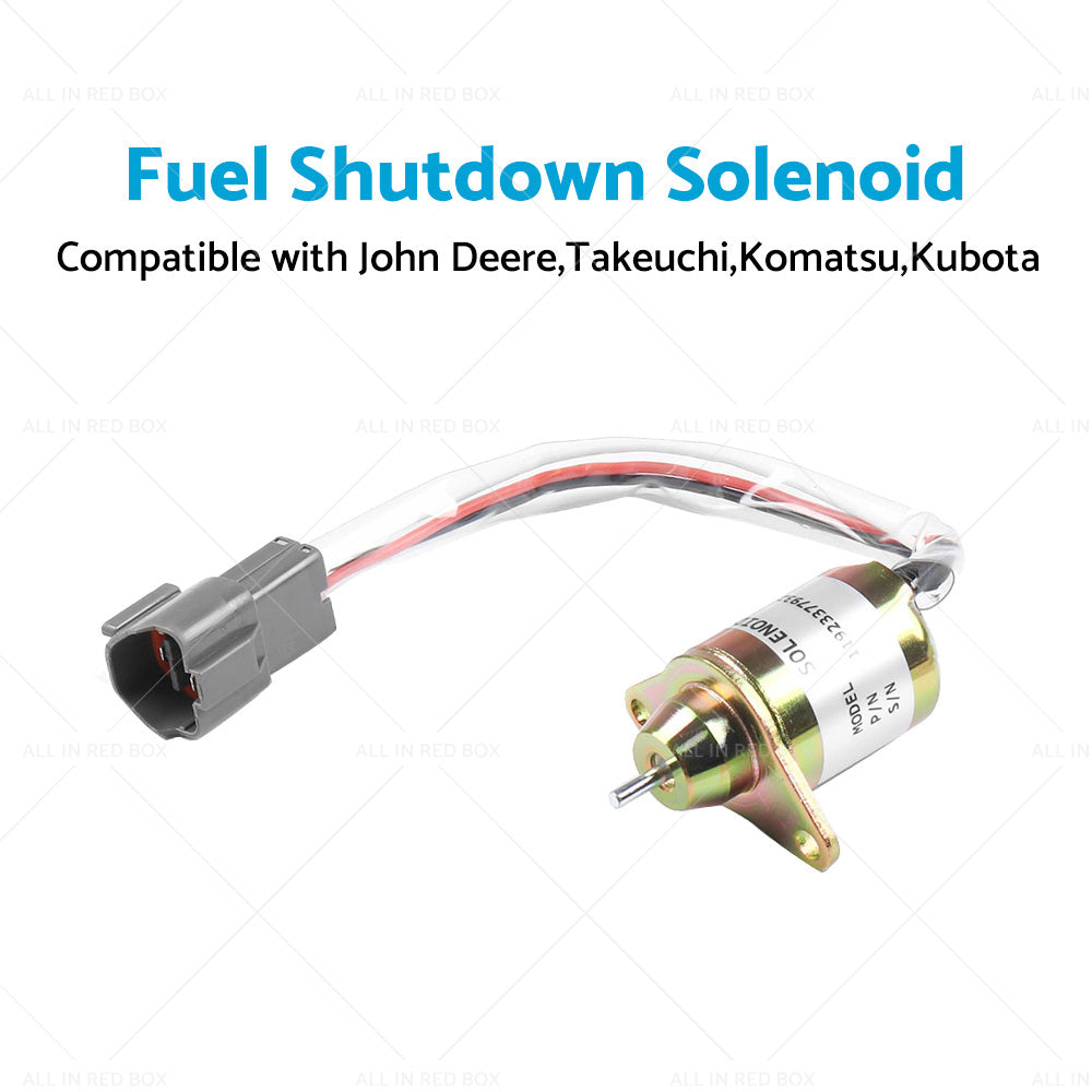 Fuel Shut Off Shutdown Solenoid Suitable For John Deere John Deere 119233-77932-3