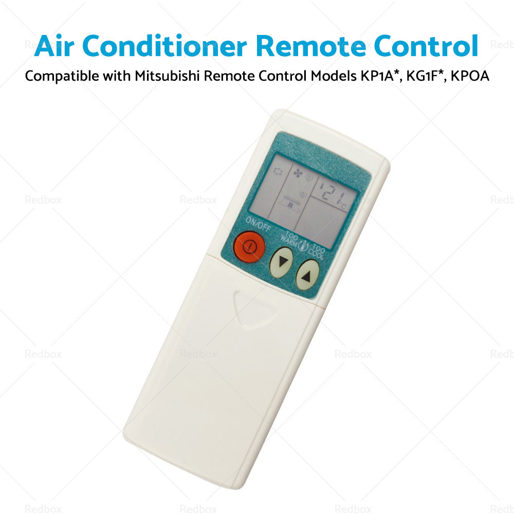 Air Conditioner Replace Remote Control Suitable for Mitsubishi KPOA KP1A* KG1F*-4