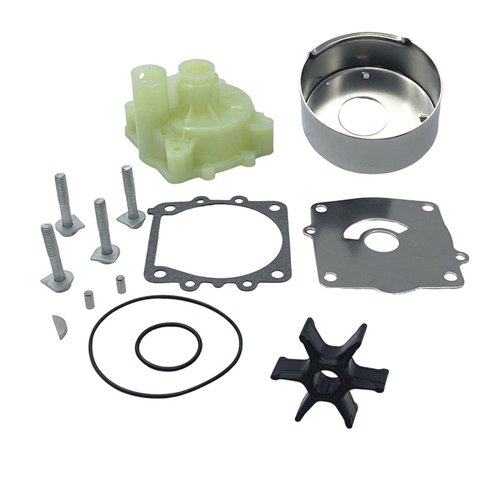 Water Pump Impeller Kit Suitable for 150A 150J 175D 200HP 250HP 61A-W0078-01-00-0