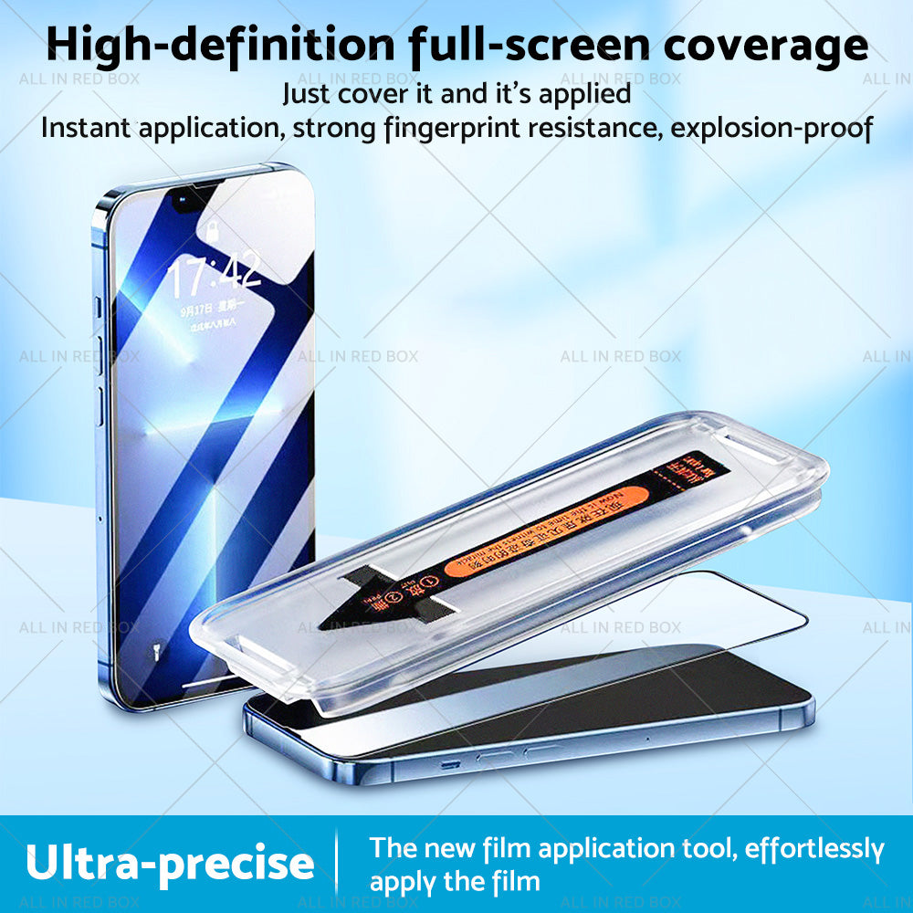 2PCS Screen Protector Privacy Tempered Glass Suitable For iPhone 14 Pro/ Max-4