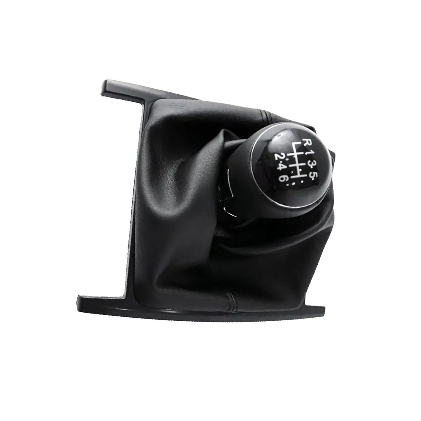 Gear Knob And Frame Black 6-Gang Suitable For VW Amarok 2010-2016-2