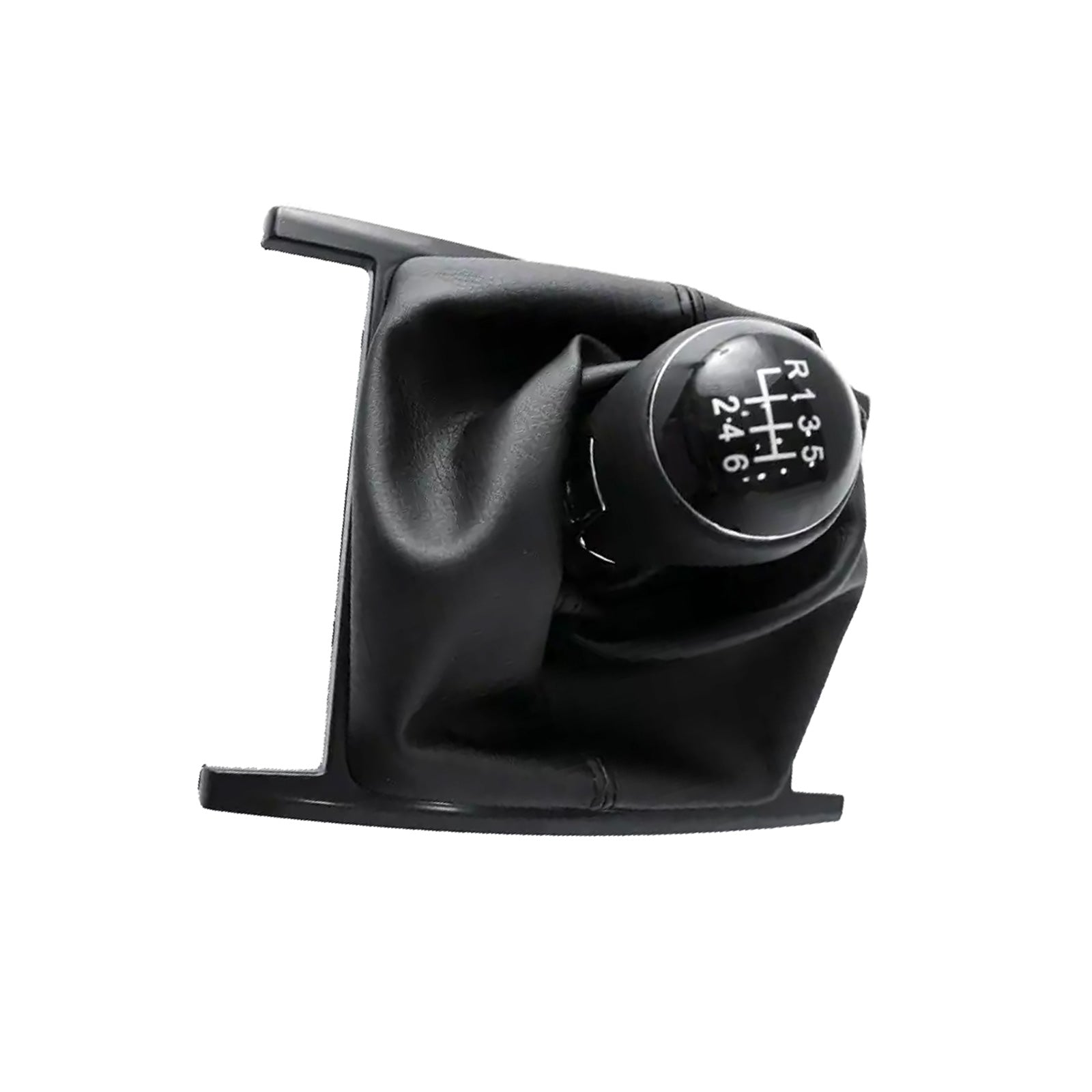 Gear Knob And Frame Black 6-Gang Suitable For VW Amarok 2010-2016-2