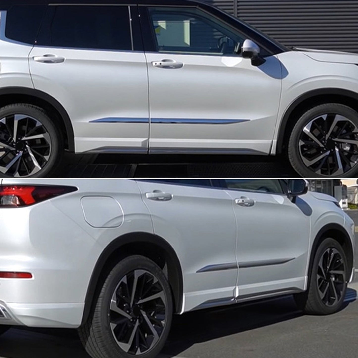 Side Door Body Molding Trim Cover Chrome Suitable For Mitsubishi Outlander 2024+-3