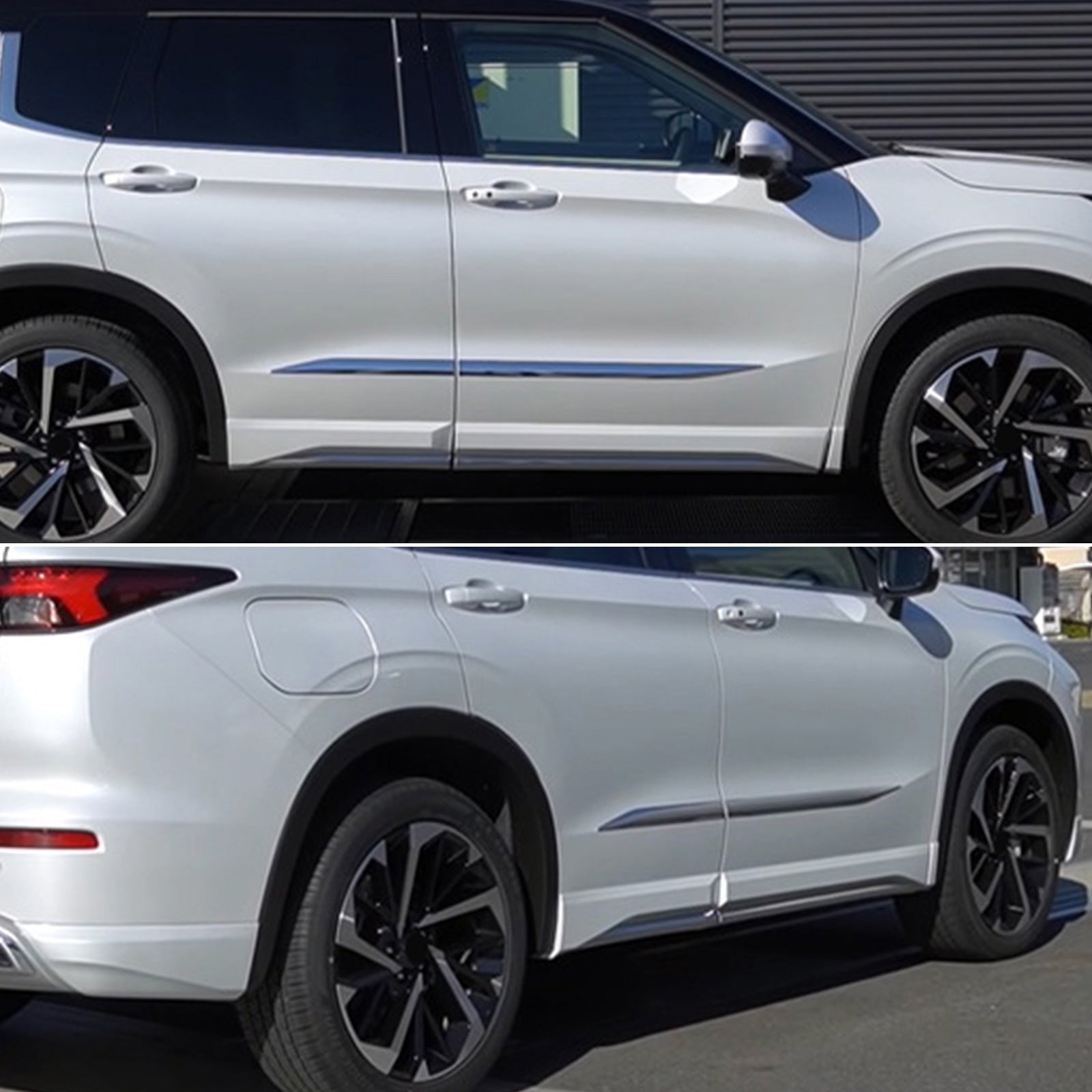 Side Door Body Molding Trim Cover Chrome Suitable For Mitsubishi Outlander 2024+-3