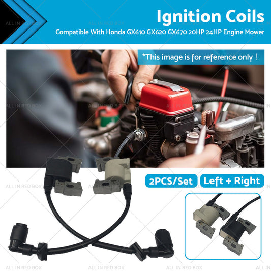 LHRH Mower Ignition Coils Suitable For Honda GX610 GX620 GX670 20HP 24HP Engine-0