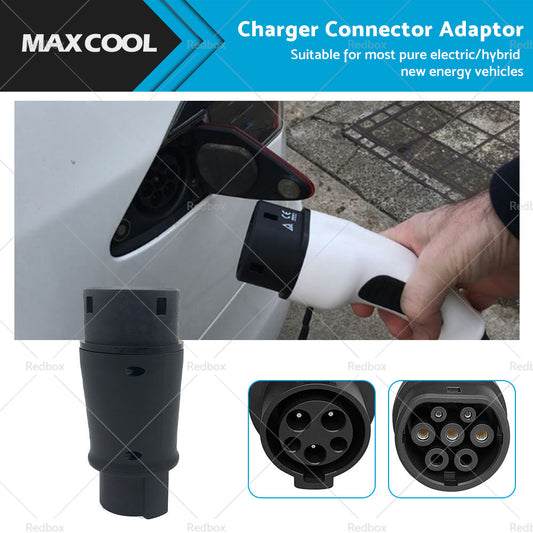 EVSE EV Adaptor 32A J1772 Type 1 to Type 2 Plug EV Adapter, Electric Cars V A3Y2-0