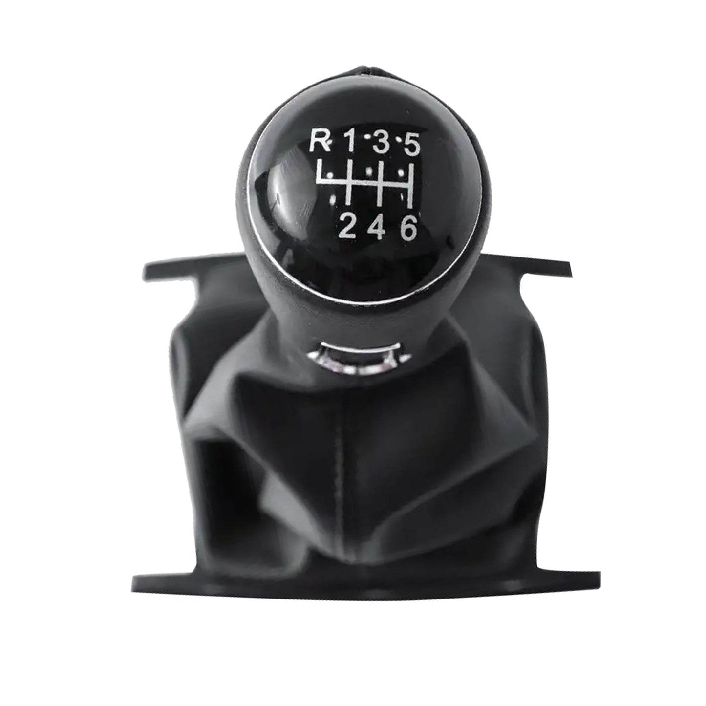 Gear Knob And Frame Black 6-Gang Suitable For VW Amarok 2010-2016-0
