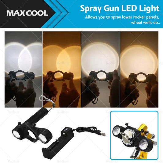 Paint Spary Gun LED Light Automotive Paint Gun LED Light Universal Fitment-0