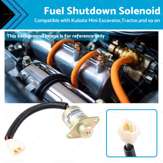 12V Shut Down Solenoid Suitable For Kubota B1700HSD 1503ES-12A5UC5S SA-4569-T-0
