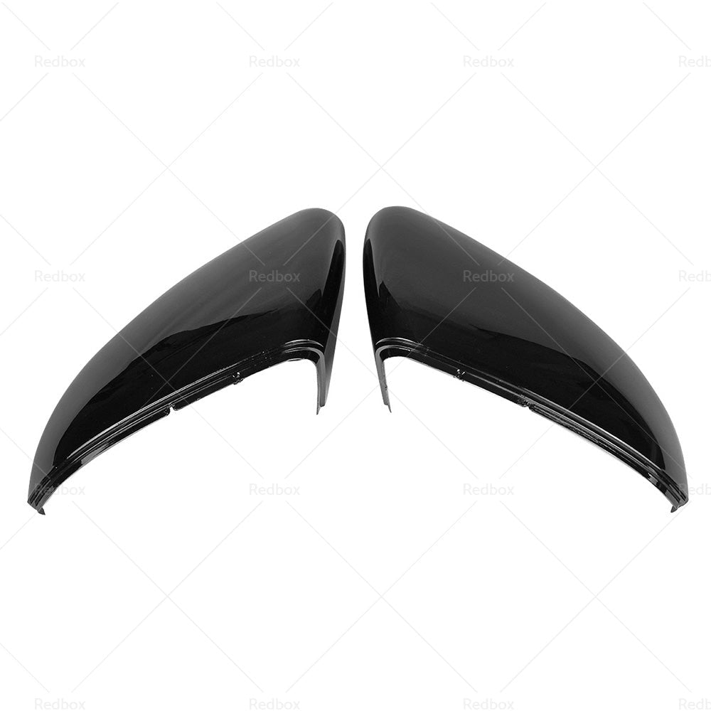 Glossy Black Mirror Cover Cap Suitable For Volkswagen VW Golf 7 MK7 R Gti 14-19-4