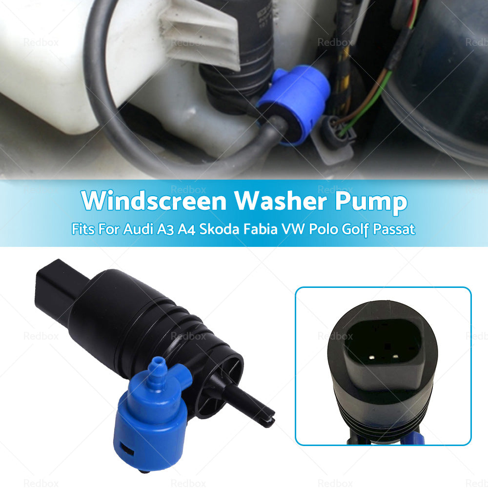 Windscreen Washer Pump Fits For Audi A3 A4 Skoda VW Polo Golf Passat 1J6955651-2