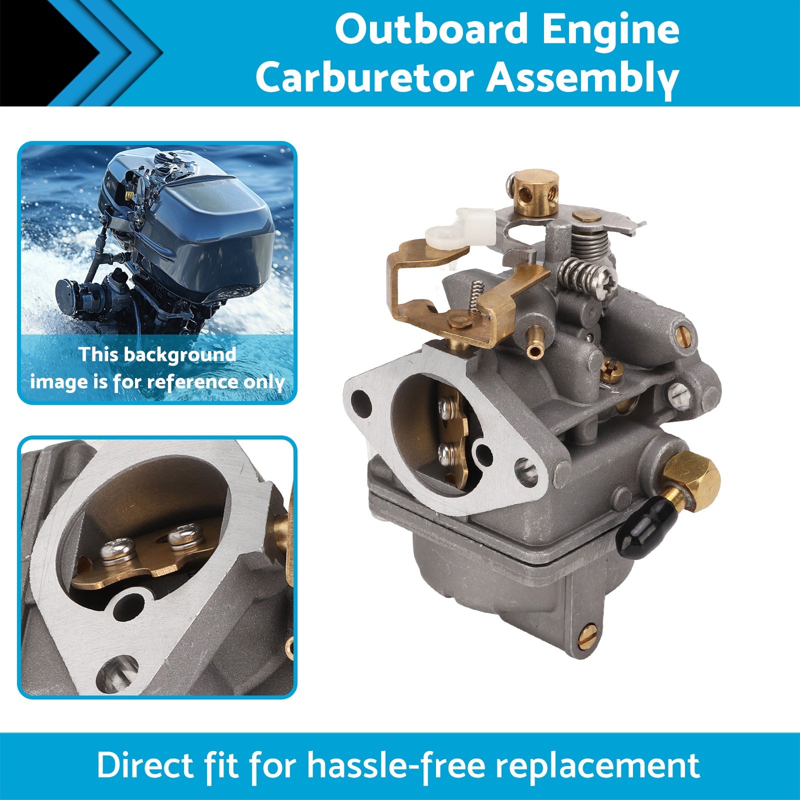 Outboard Engine Carburetor Assembly Suitable For 4 Stroke DF6 DF4 13200‑91J70-3
